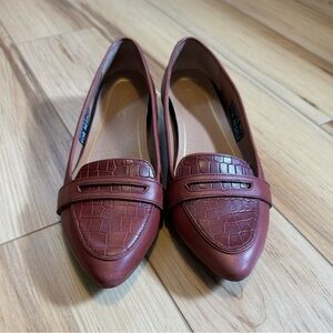 Crocodile Embossed Savannah Loafer